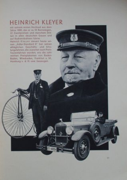 Wolff "So entsteht ein Auto" Adler Fahrzeug-Historie 1930 (6695)